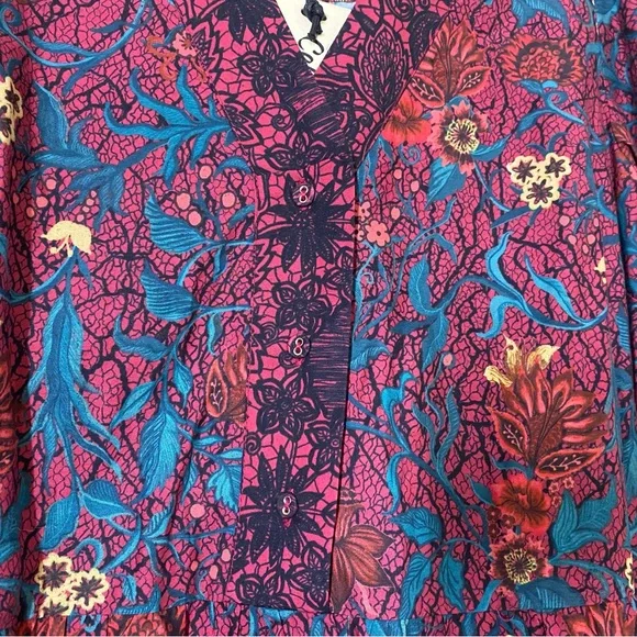 chinese dress ladies Multi Clover Tunic Dress main image 0